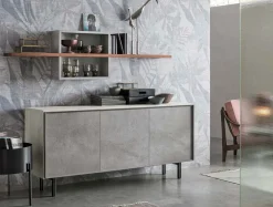 New Madia Giunone in laminato materico a prezzo scontato Madie