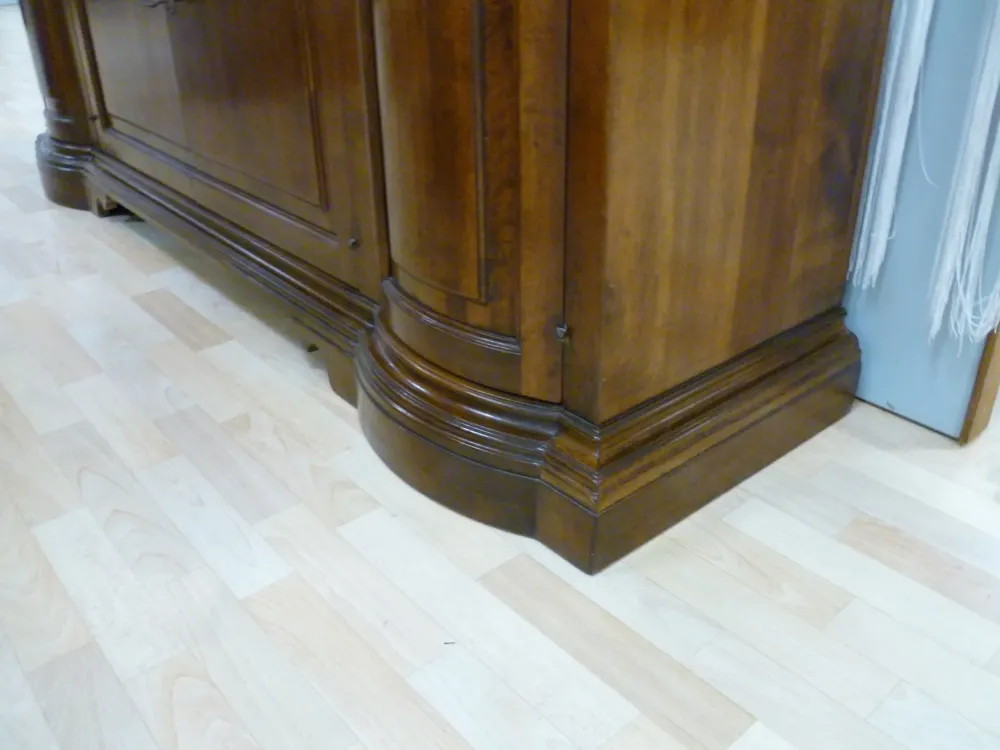 Artigianale Madia in legno stile classico Bombata- Madie