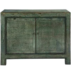 Outlet Etnico Madia in stile classico Mobile credenza 2 ante in olmo china fino '800 xianw di a prezzo Outlet- Madie