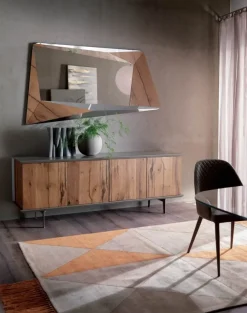 Outlet Madia in stile design Brera di in Offerta Outlet Madie