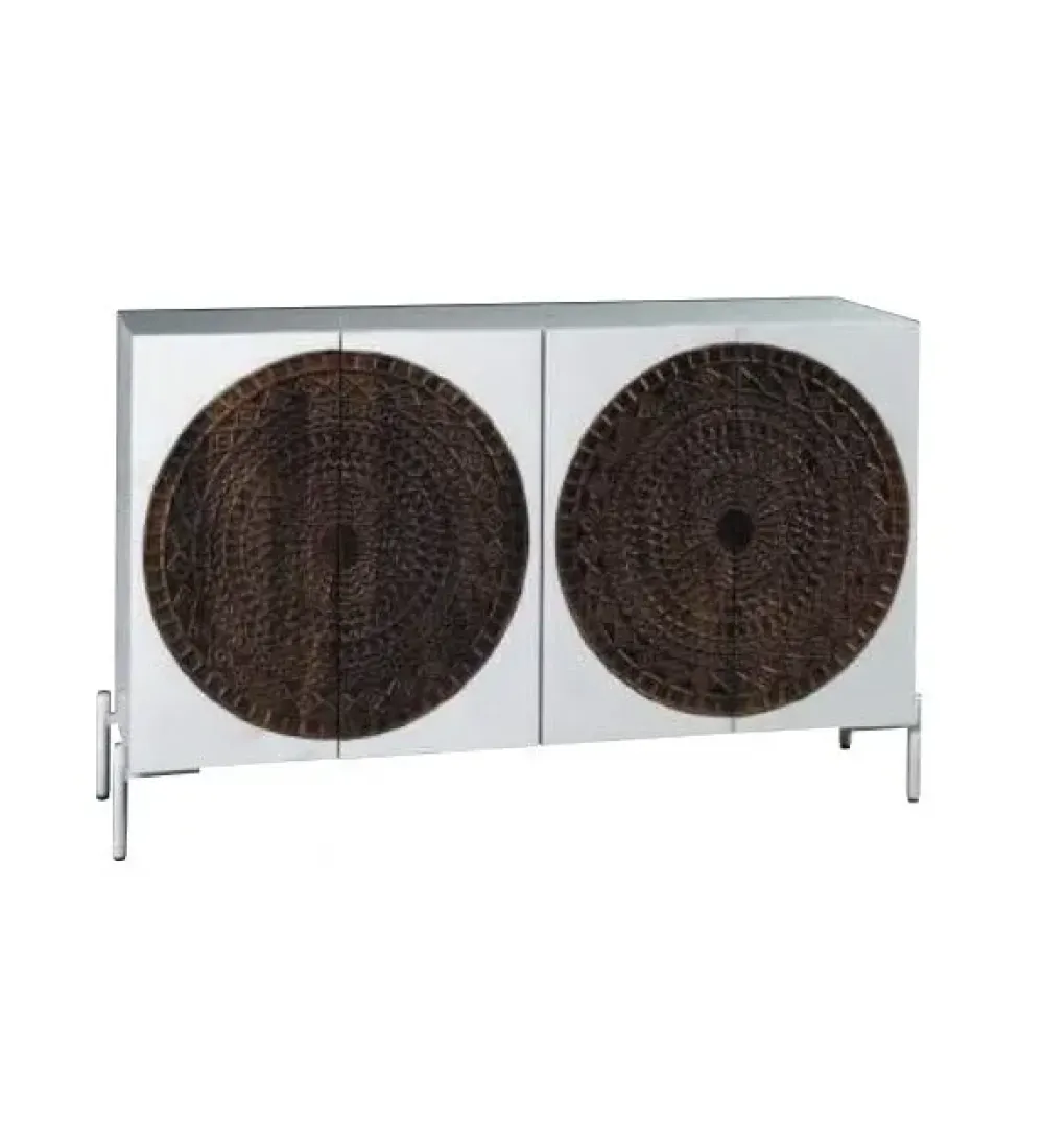 Outlet Etnico Madia in stile design Credenza 4a soleil di a prezzo Outlet- Madie