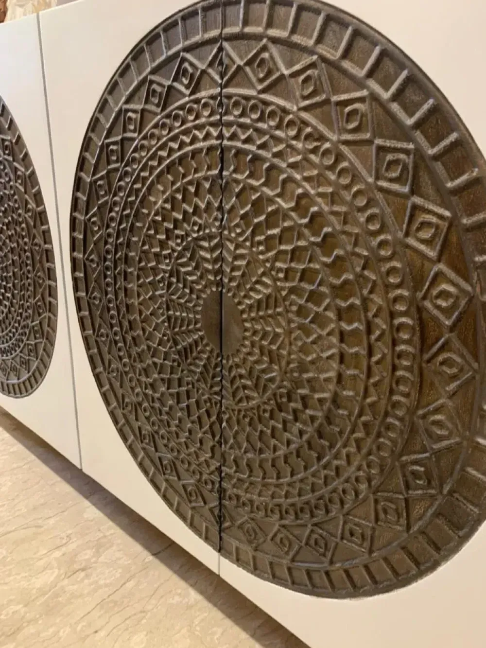 Outlet Etnico Madia in stile design Credenza 4a soleil di a prezzo Outlet- Madie