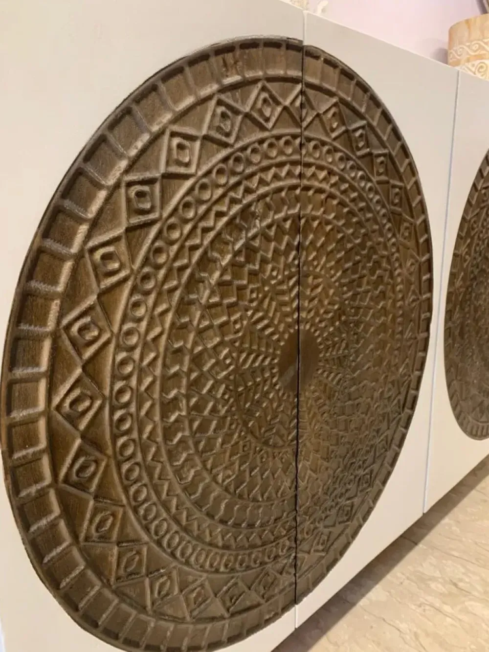 Outlet Etnico Madia in stile design Credenza 4a soleil di a prezzo Outlet- Madie