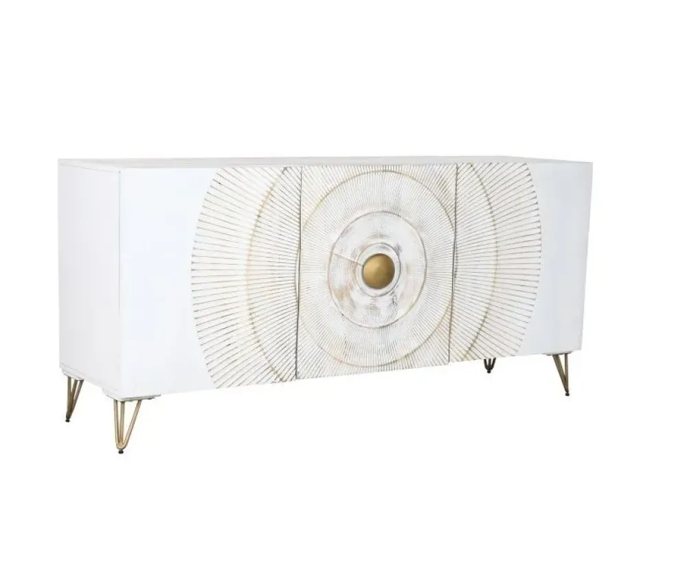 Outlet Madia in stile design Credenza mango bianco 160 di a prezzo Outlet Madie