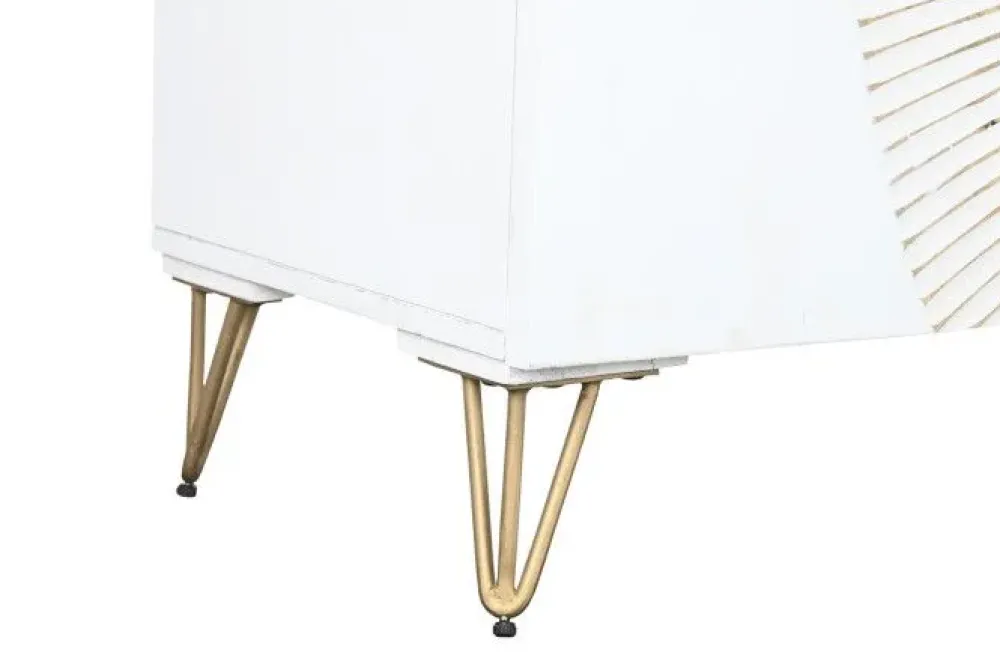 Outlet Madia in stile design Credenza mango bianco 160 di a prezzo Outlet Madie