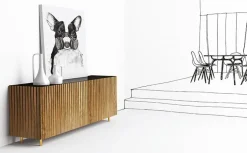 Minotti Italia Madia in stile design Dorotea di in offerta- Madie