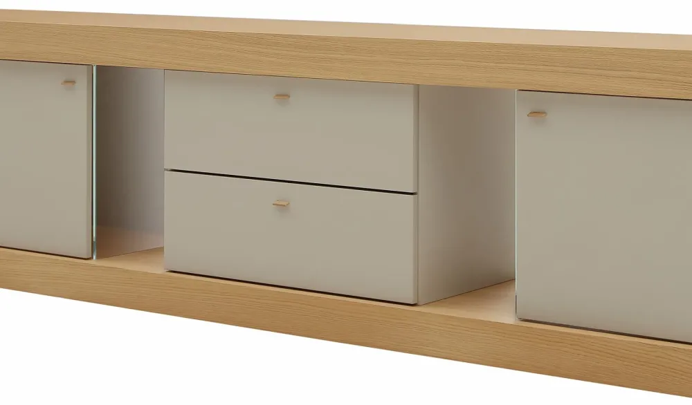 Forme’s Madia in stile design F2/form line 101 con pensili di in Offerta Outlet- Madie
