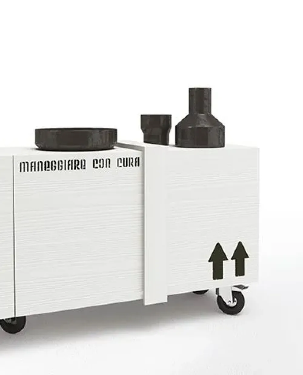 Minotti Italia Madia in stile design Fragile di in Offerta Outlet- Madie