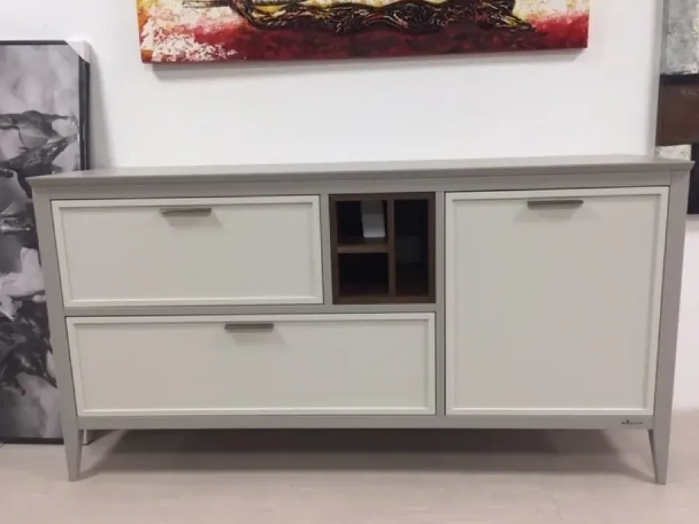 Outlet Madia in stile design in legno Offerta Outlet Madie