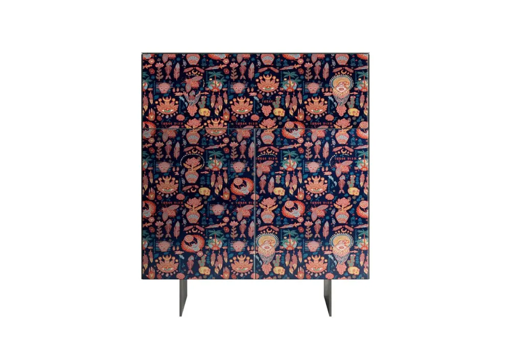 Discount Madia in stile design Materia 1010 di in Offerta Outlet Madie