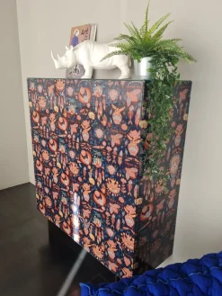 Discount Madia in stile design Materia 1010 di in Offerta Outlet Madie