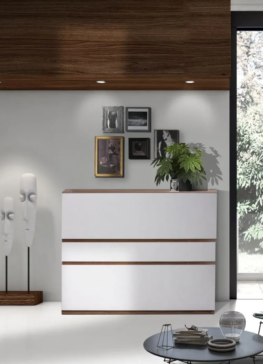 Madia in stile moderno 9864 di a prezzo Outlet Madie