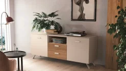 Gierre Mobili Madia in stile moderno Abaco 13 di a prezzo Outlet- Madie