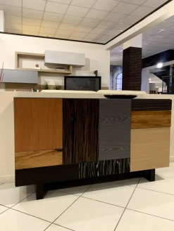 Artigianale Madia in stile moderno Arkom di a prezzo Outlet- Madie