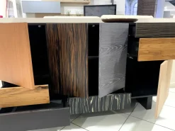 Artigianale Madia in stile moderno Arkom di a prezzo Outlet- Madie