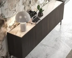 Artigianale Madia in stile moderno Bk02-2 di a prezzo scontato- Madie