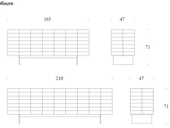Madia in stile moderno Colosseo di a prezzo scontato Madie