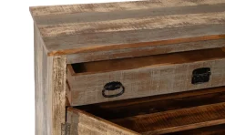 Outlet Etnico Madia in stile moderno Madia credenza industriale con ruote di a prezzo Outlet- Madie