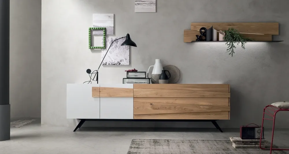 Madia in stile moderno Maronese in legno Offerta Outlet^Maronese ACF Online