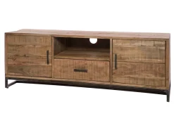 New Madia in stile moderno Madia industrial portatv legno e ferro in offerta  di in Offerta Outlet Madie