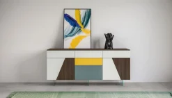 Giessegi Madia in stile moderno Md32g di in Offerta Outlet- Madie