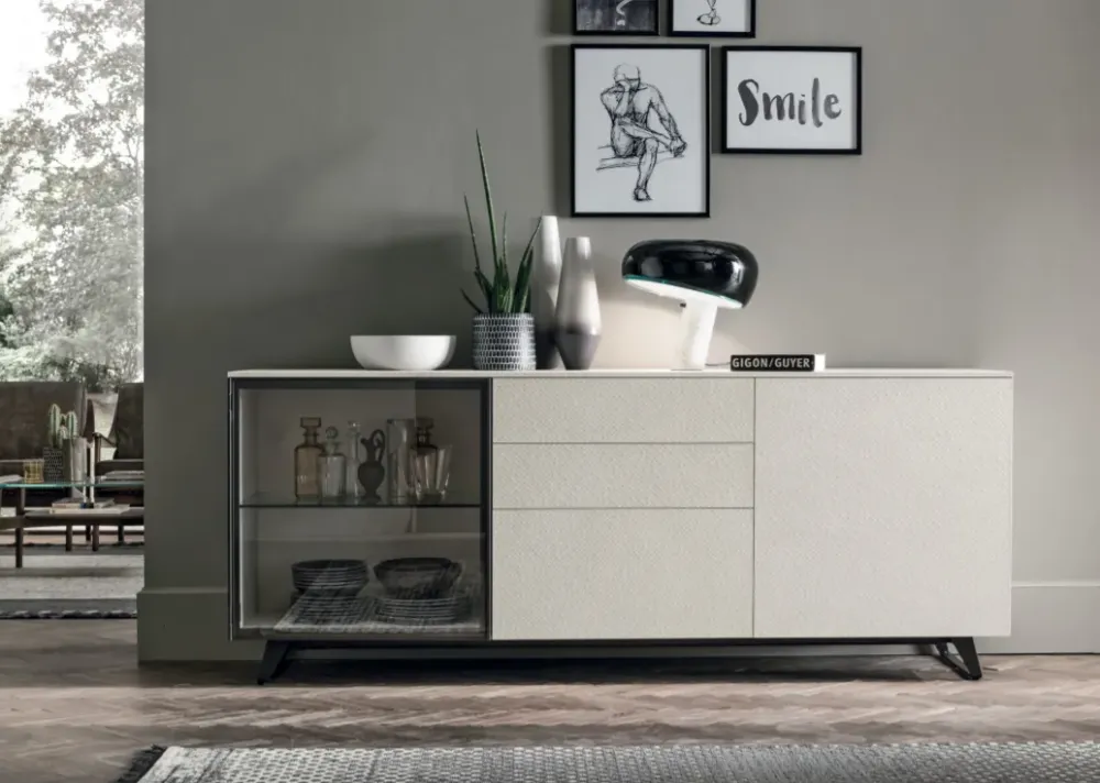 Tomasella Madia in stile moderno Metropolis a03 di a prezzo scontato- Madie