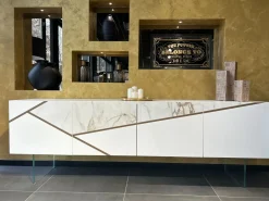 Online Madia in stile moderno Mod 555 di a prezzo Outlet Madie