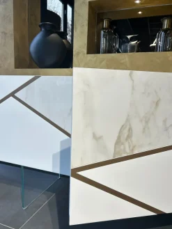 Online Madia in stile moderno Mod 555 di a prezzo Outlet Madie