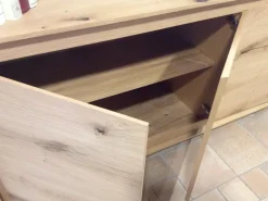 Clearance Madia in stile moderno Rovere cz900/3 di a prezzo Outlet Madie