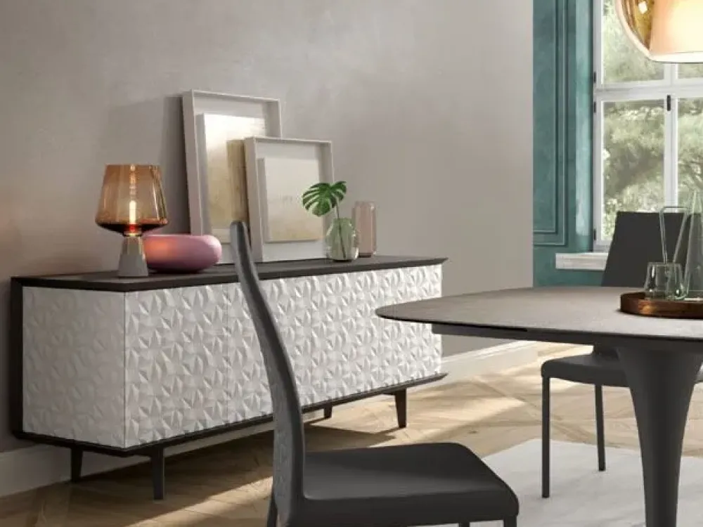 Madia in stile moderno Vegas di in offerta^Ozzio