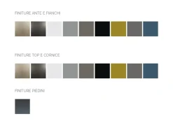 Madia in stile moderno Vegas di in offerta^Ozzio