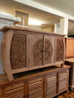 Hot Madia Madia credenza teak 160 di con forte sconto Madie