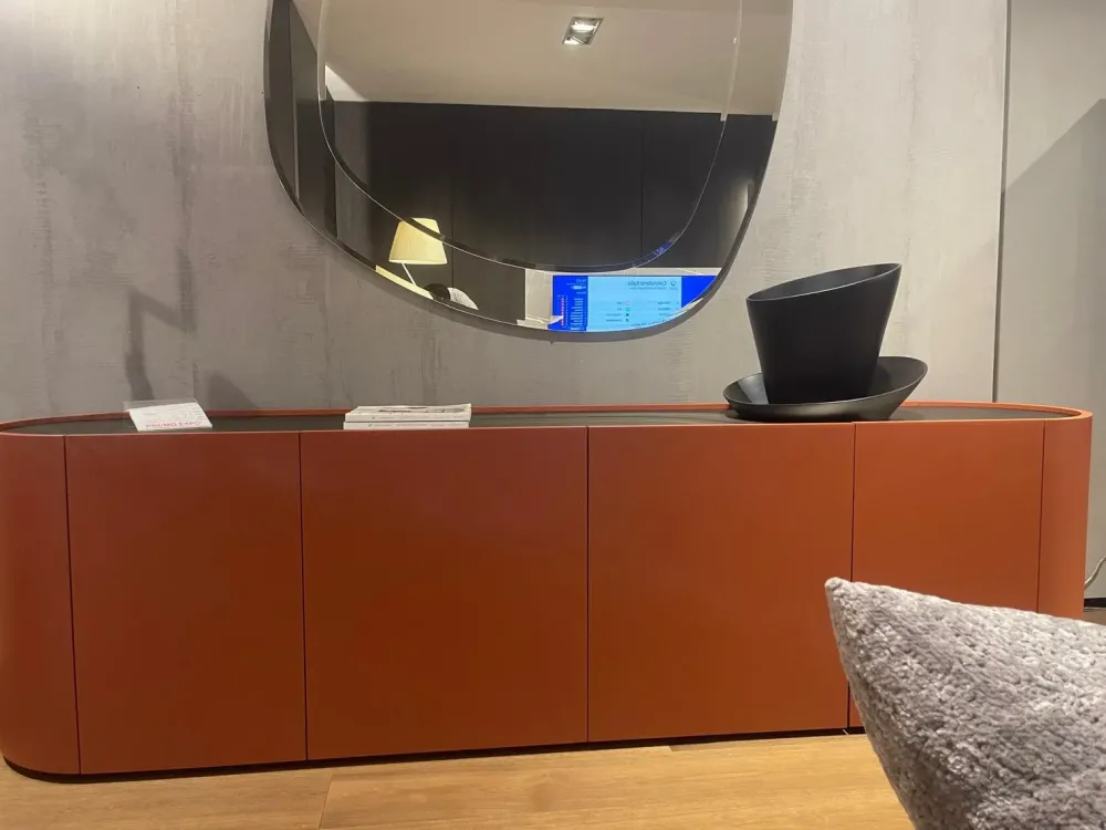 Sale Madia Madia dedalo laccata opaco in stile design di in Offerta Outlet Madie