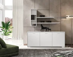 Gierre Mobili Madia Madia modello jazz 129 in stile moderno di in Offerta Outlet- Madie