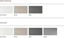 Gierre Mobili Madia Madia modello jazz 129 in stile moderno di in Offerta Outlet- Madie