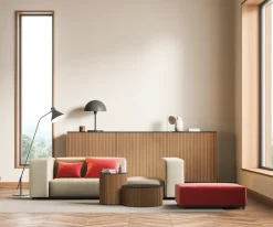 Mobilificio Bellutti Madia Madia rigata art 3157 di a prezzi outlet- Madie