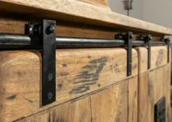 Madia Madiam credenza newport jupiter maxi ante scorrevole e cassetti in stile moderno di in Offerta Outlet^Outlet Etnico New