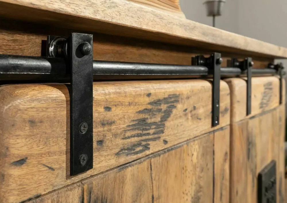 Madia Madiam credenza newport jupiter maxi ante scorrevole e cassetti in stile moderno di in Offerta Outlet^Outlet Etnico New