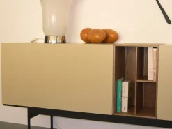 Outlet Madia modello Credenza brik laccata opaco mou di a PREZZI OUTLET Madie