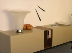 Outlet Madia modello Credenza brik laccata opaco mou di a PREZZI OUTLET Madie