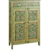 Clearance Madia modello Credenza frida alta verde di a PREZZI OUTLET Madie