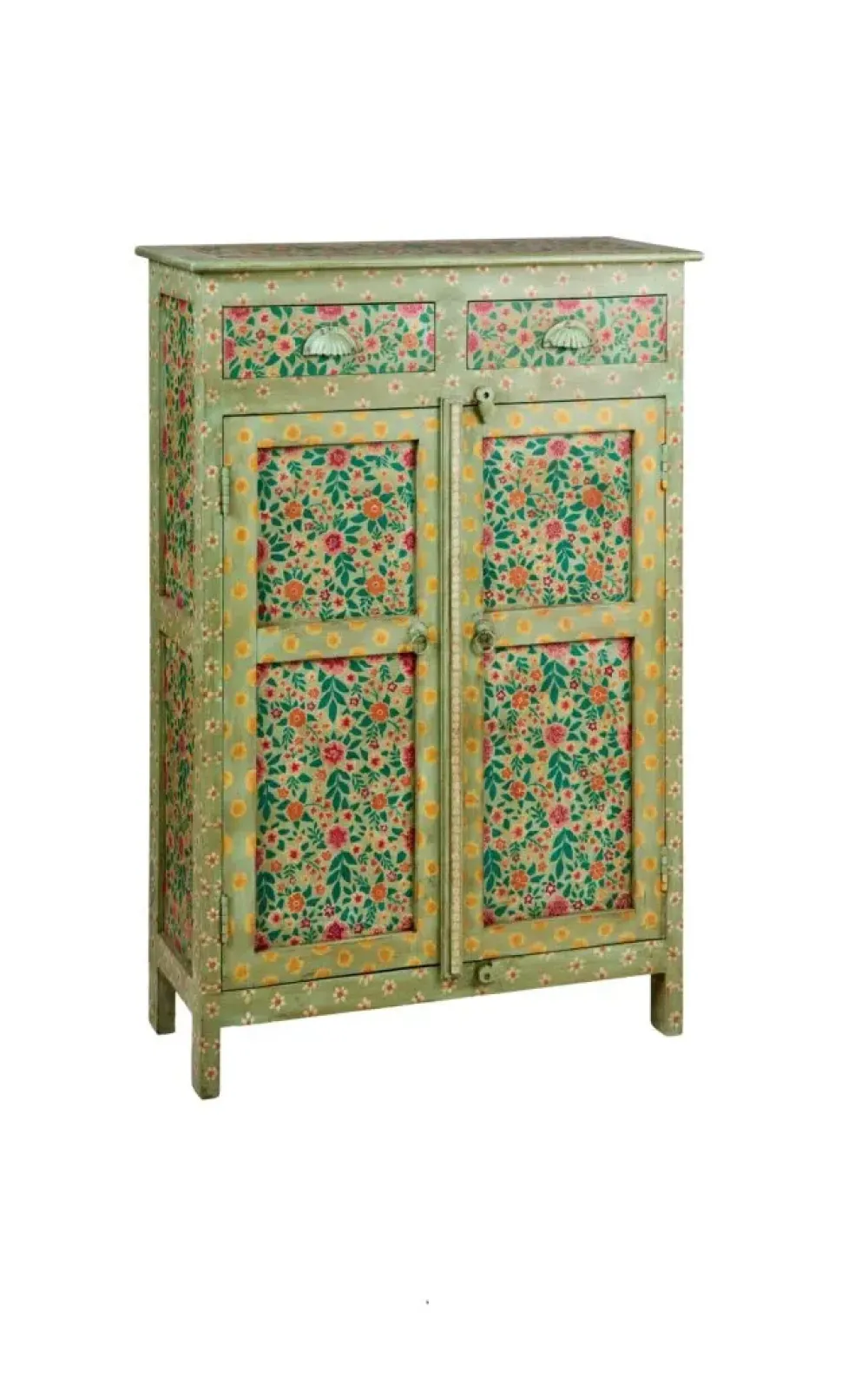 Clearance Madia modello Credenza frida alta verde di a PREZZI OUTLET Madie