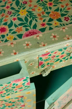 Clearance Madia modello Credenza frida alta verde di a PREZZI OUTLET Madie