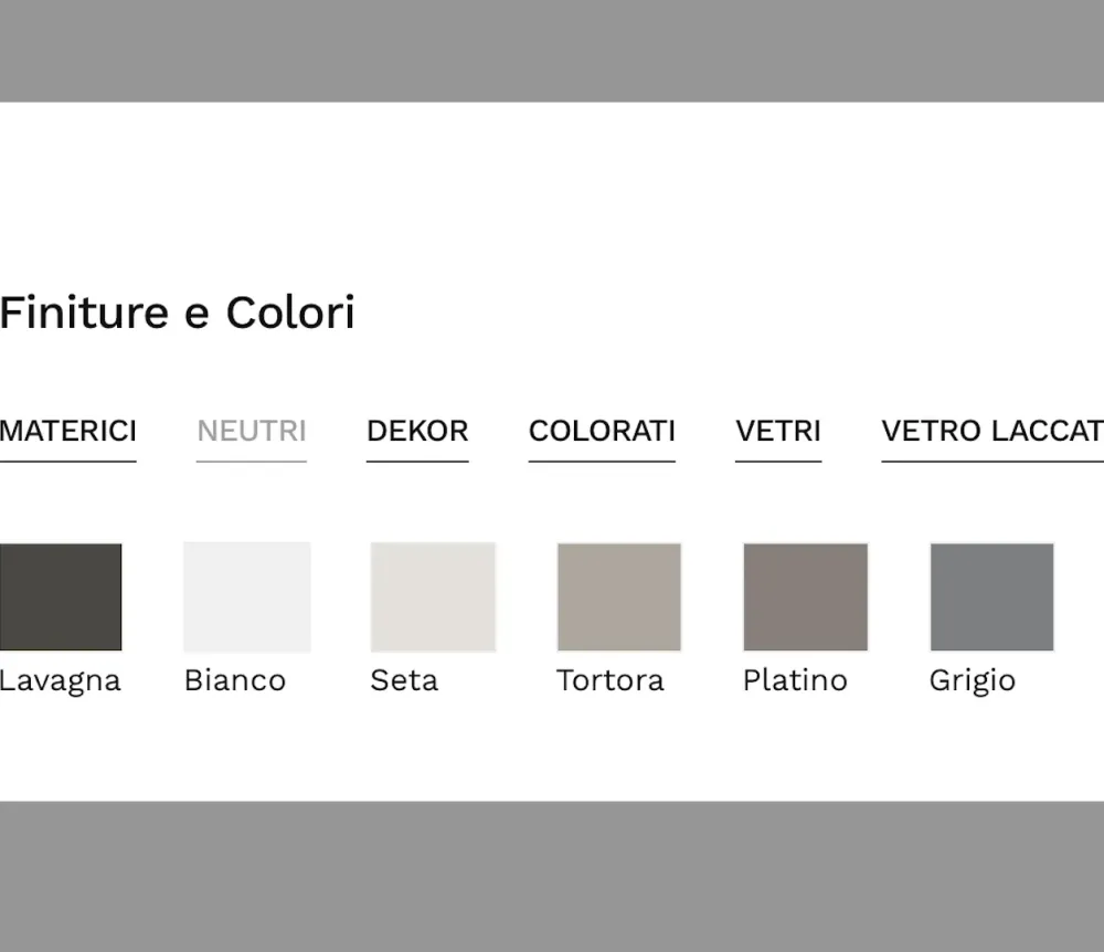 Collezione esclusiva Madia modello Day 32 di a PREZZI OUTLET- Madie