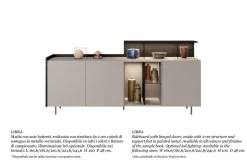 Astor Mobili Madia modello Libra di a prezzo Outlet- Madie