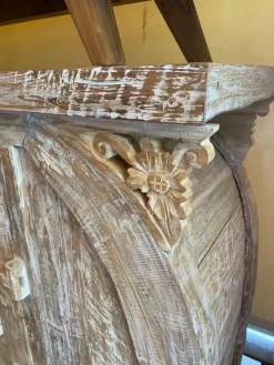 Madia modello Madia credenza teak sbiancata 120 140 cm di a prezzo Outlet^Outlet Etnico