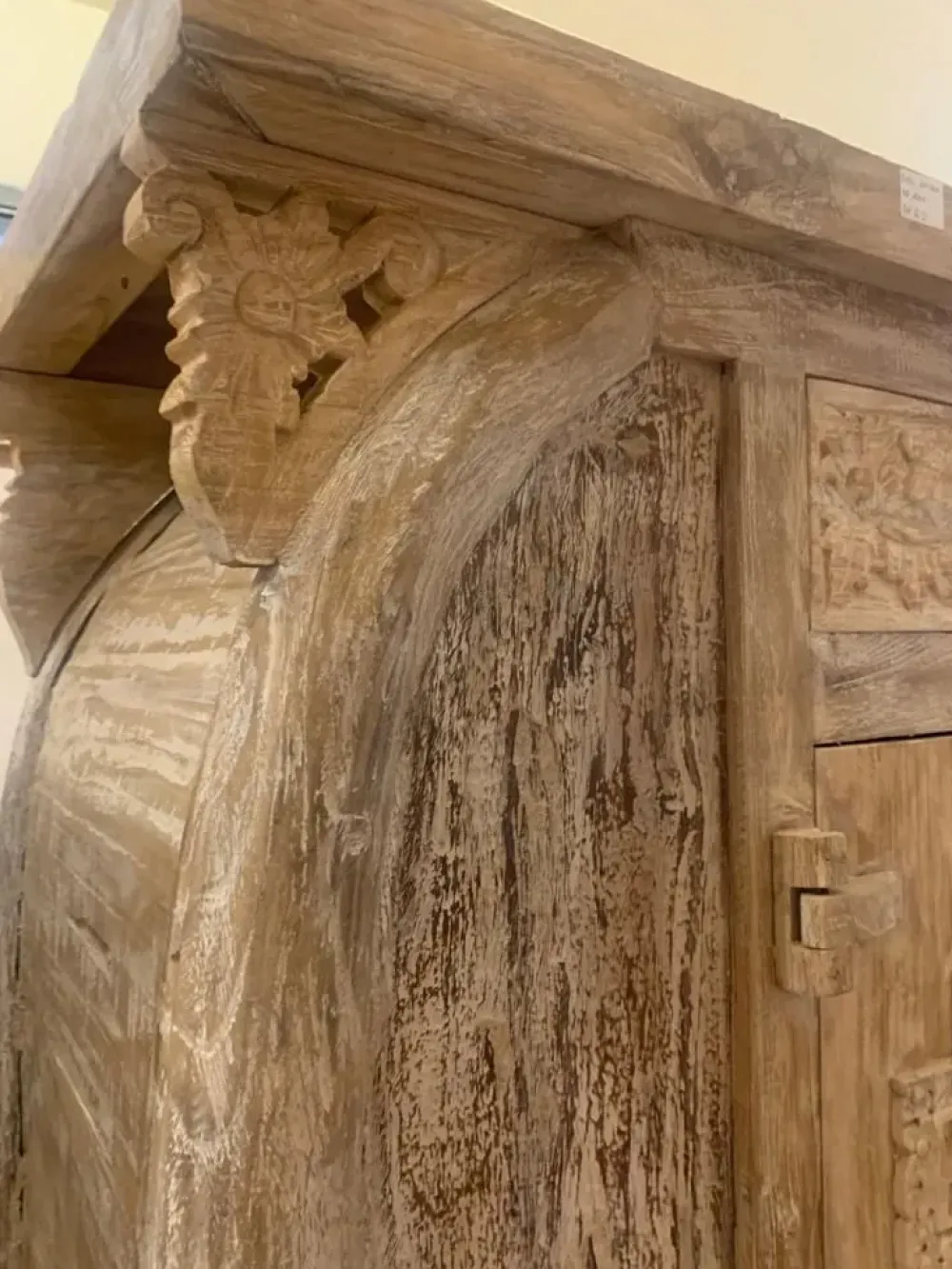 Madia modello Madia credenza teak sbiancata 120 140 cm di a prezzo Outlet^Outlet Etnico