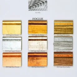 Mobilificio Bellutti Madia modello Madia oro nero di in Offerta Outlet- Madie