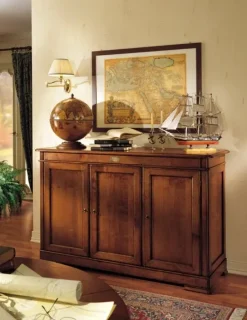 Artigianale Madia modello Modello quadrifogli di in Offerta Outlet- Madie