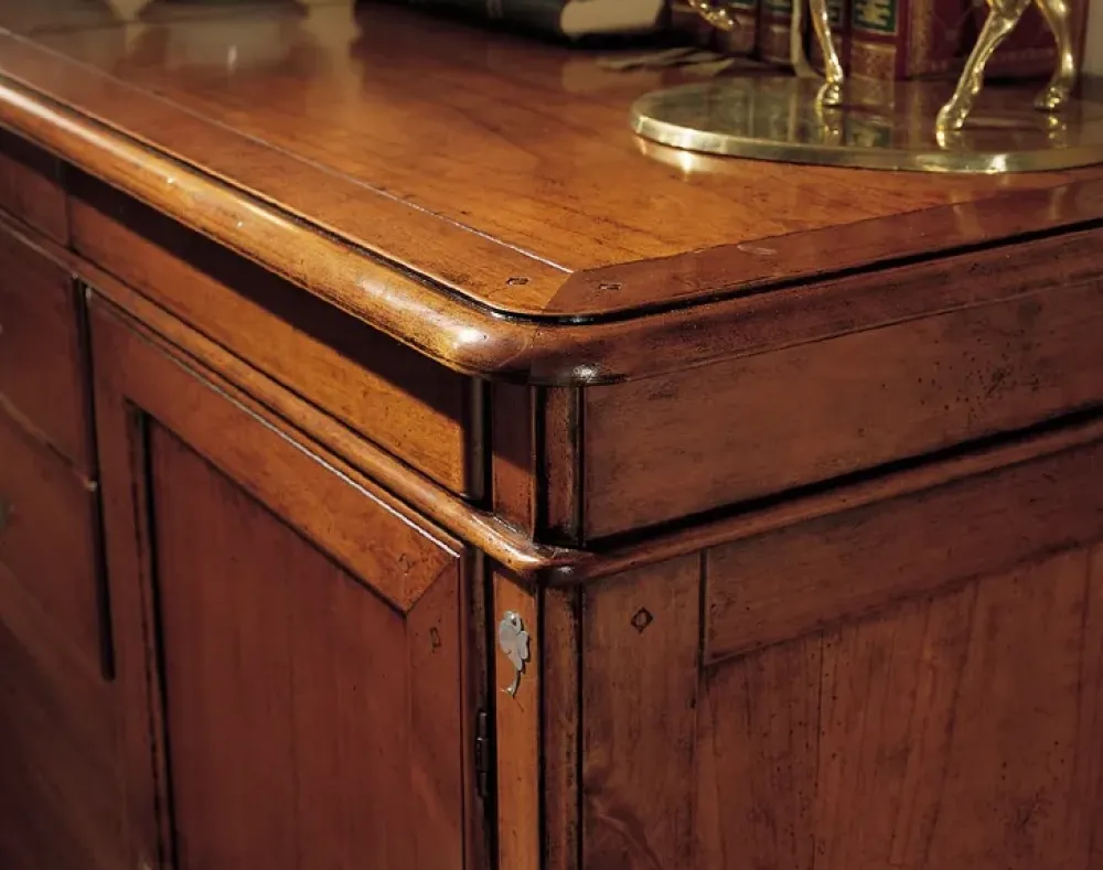 Artigianale Madia modello Modello quadrifogli di in Offerta Outlet- Madie